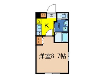 間取図 サンライズ西院