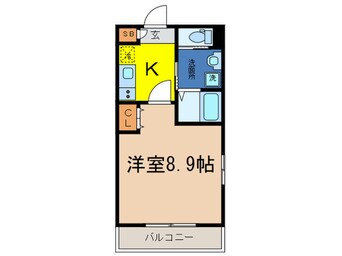 間取図 サンライズ西院