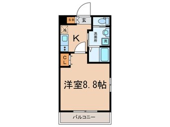 間取図 サンライズ西院