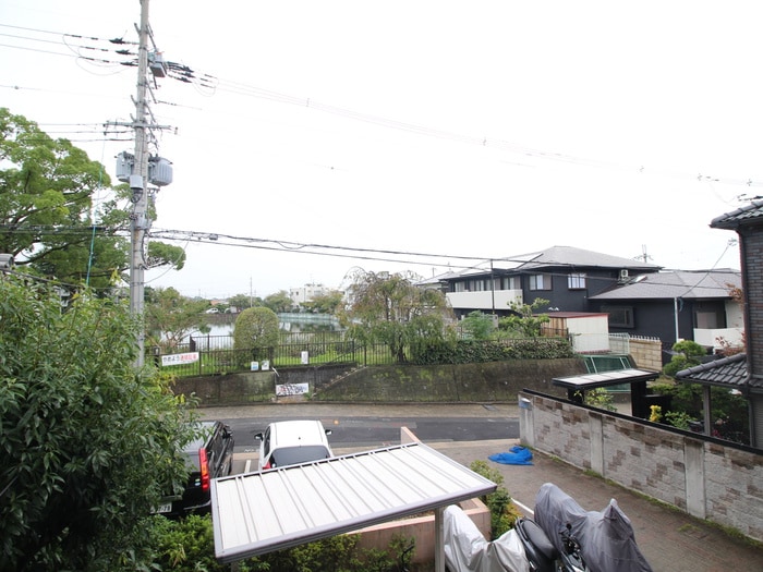 室内からの展望 ヴィラ　ハピネス