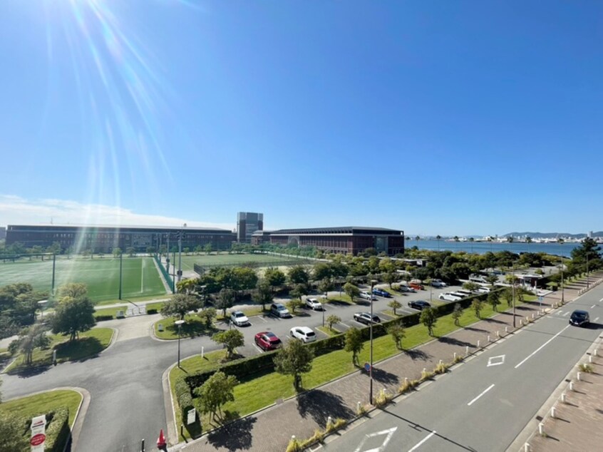 室内からの展望 ﾌﾟﾚﾃﾞｨｱｽﾀｲﾙ神戸ﾎﾟｰﾄｱｲﾗﾝﾄﾞ