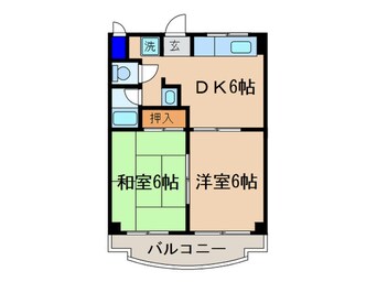 間取図 寺田ガ－デンハイツ３番館