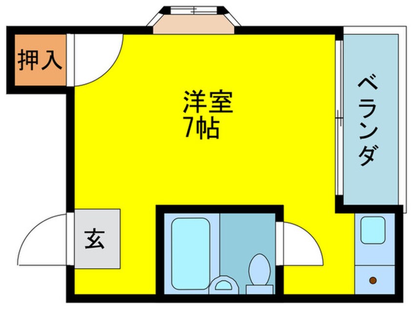 間取図 アム－ル今市