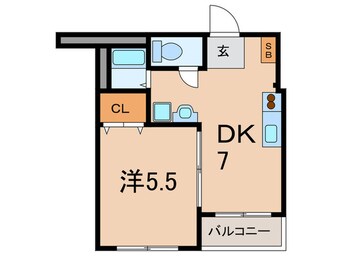 間取図 サンセーヌ東二見