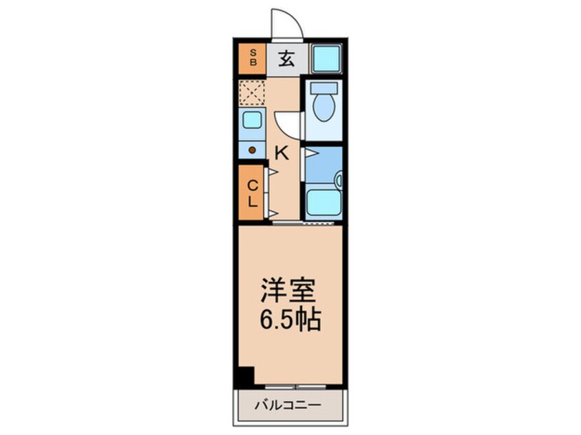 間取図 ブリランテ神戸マグノリアコート