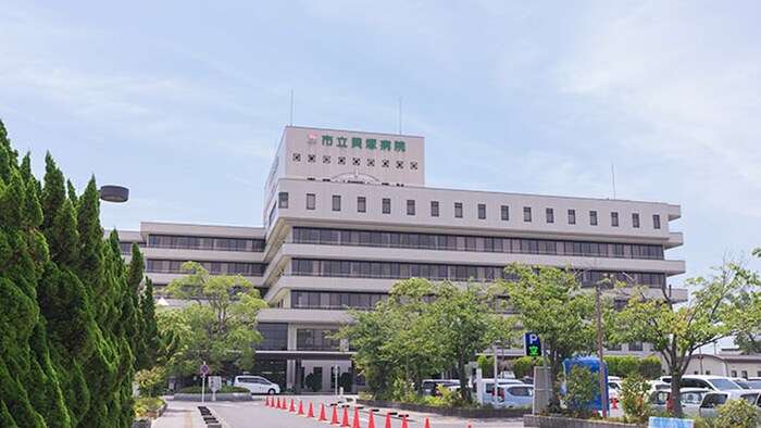 私立貝塚病院(病院)まで900m ジャパンディライト