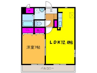間取図 Ｆｉｏｒｅ水無瀬