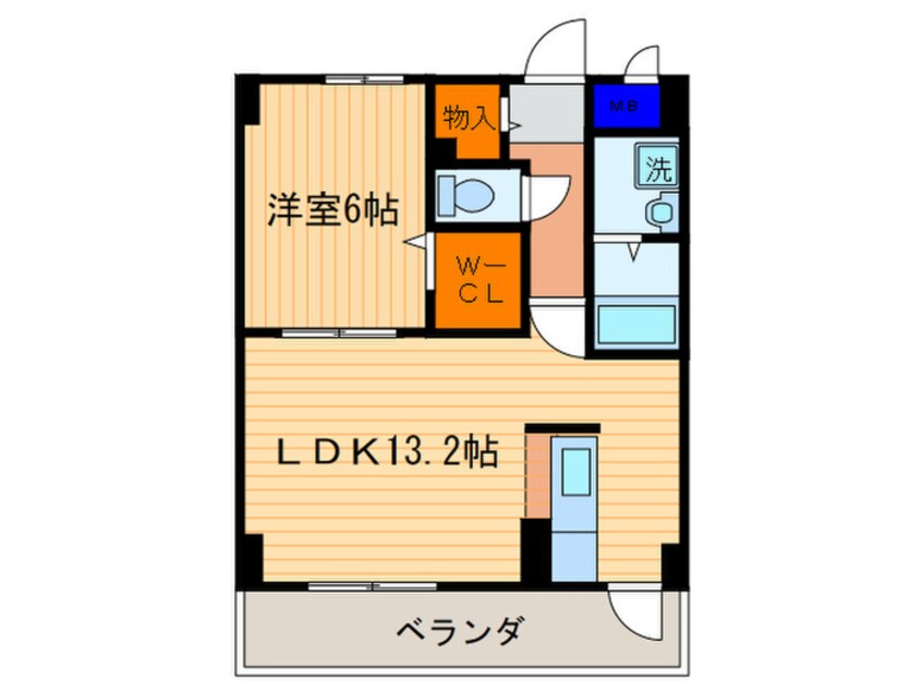 間取図 Ｆｉｏｒｅ水無瀬