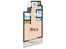 Ｉｄｅａｌ　Ｐｌａｃｅ　1 1Rの間取り
