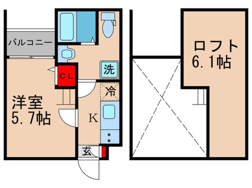 間取図 フレシール