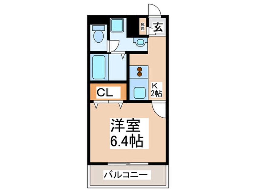 間取図 ｱﾝﾌﾟﾙ-ﾙﾌｪ-ﾙＲＥＡＬＩＦＥ　Ⅱ