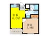 GRANDES ECOLES MITSUHU 1DKの間取り