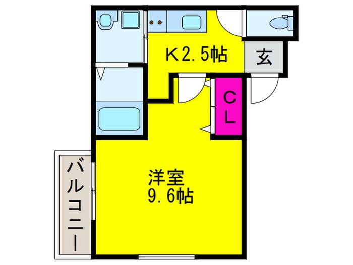 間取り図 フジパレス平野南Ⅱ番館