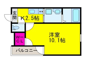 間取図 フジパレス平野南Ⅱ番館