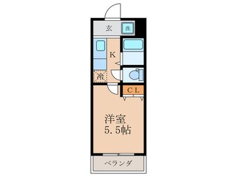 間取図 コーポ林