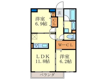 間取図 リーゾ北山