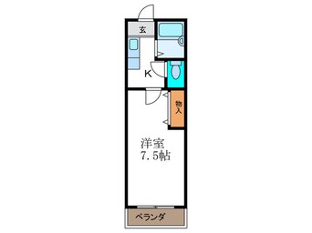 間取図 サンパレス山崎