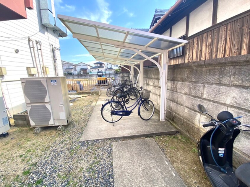 駐輪場 マンションエトワ－ル