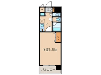 間取図 カルム千昇Ⅱ