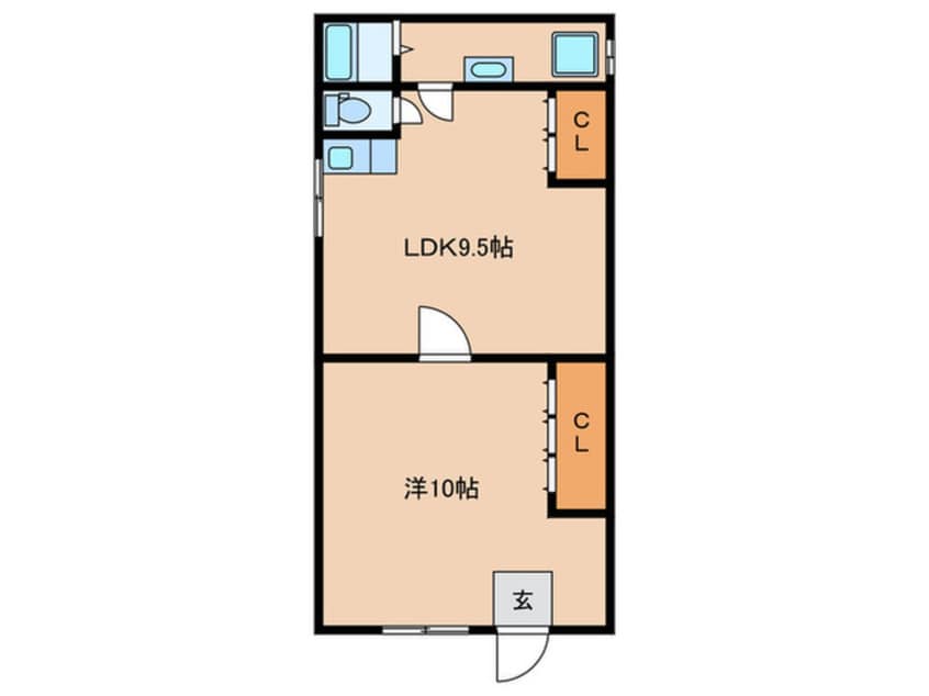 間取図 熊内７ビル