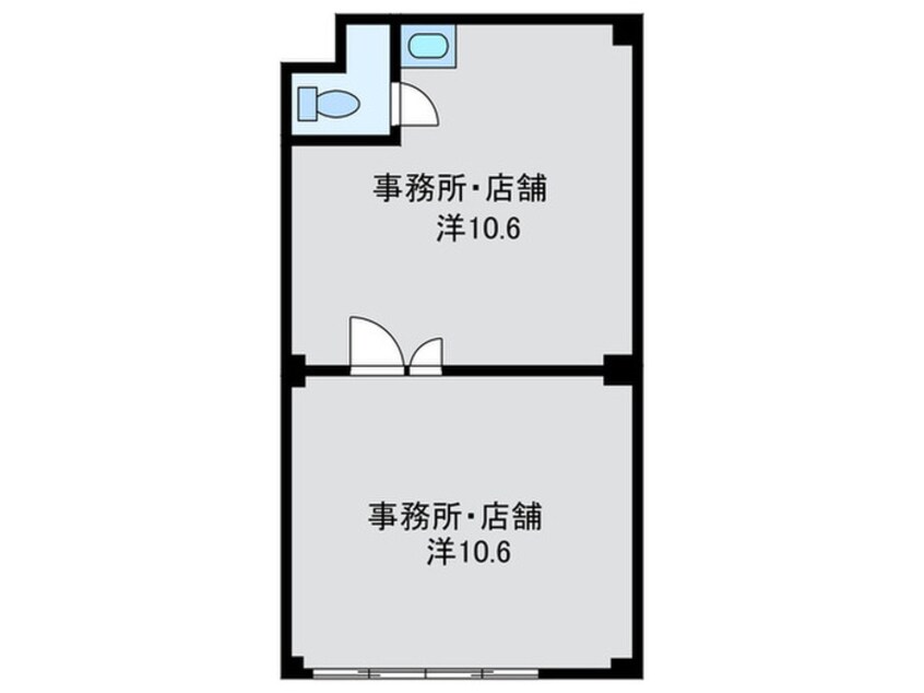 間取図 熊内７ビル