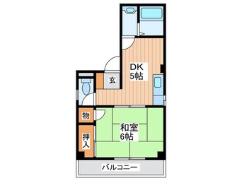 間取図 コーポ田中