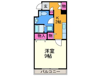 間取図 長居中央ビル