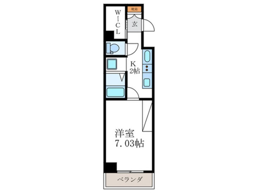 間取図 仮）REVE　de　京都北山