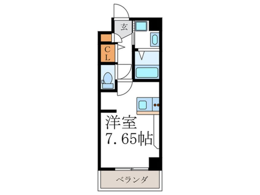 間取図 仮）REVE　de　京都北山