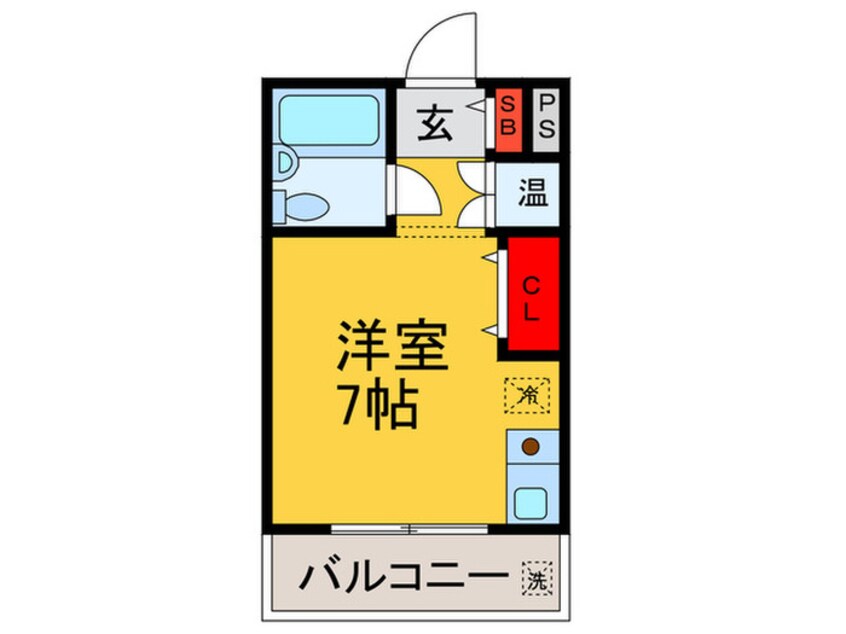間取図 メゾンスギ