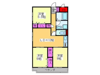 間取図 セピア辻井横小路