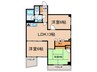多聞台パ－クシャト－ 3LDKの間取り