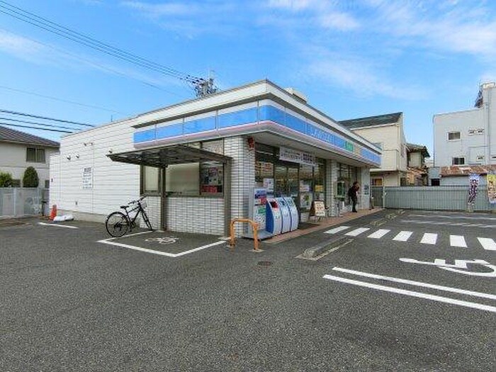 ローソン浜寺石津西四丁店(コンビニ)まで100m TKアンバーコート浜寺