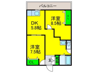 間取図 OSAKA平成