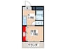 サンハイツ東小橋 1Kの間取り