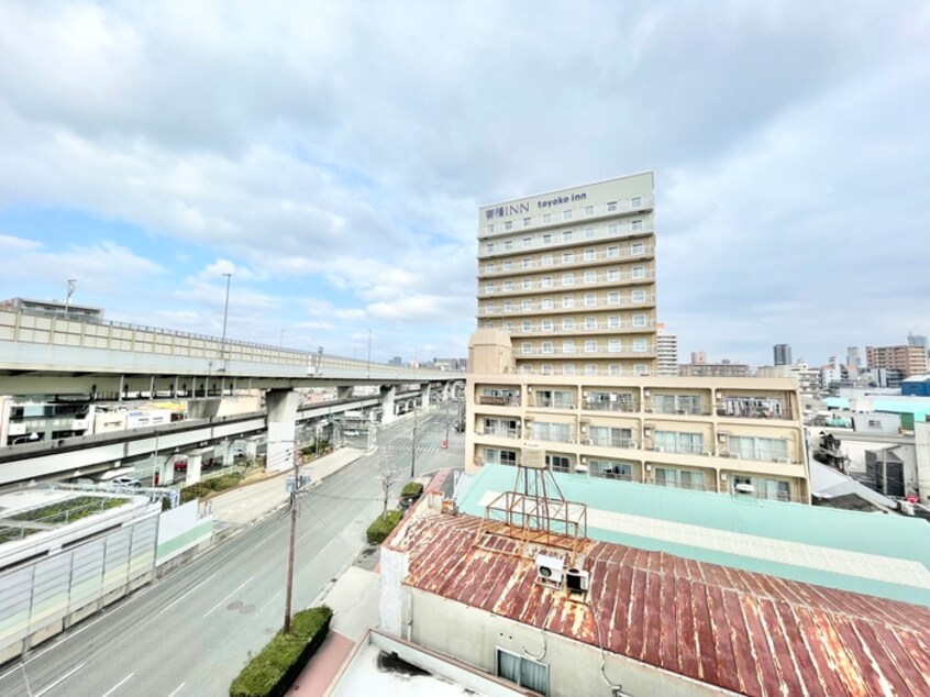室内からの展望 プロシード弁天町
