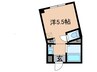 マンションＨＴ 1Rの間取り