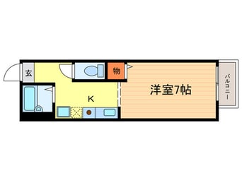 間取図 ウェストサイドコ－ト