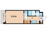 ベラジオ京都駅東(304) 1Kの間取り