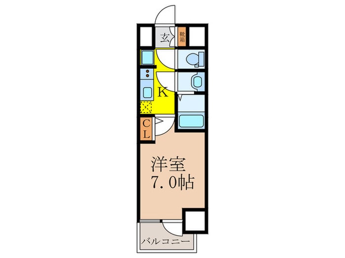 間取り図 CASAREGULUS新大阪北