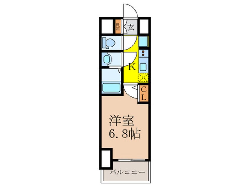 間取図 CASAREGULUS新大阪北