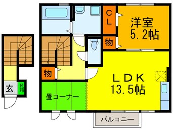 間取図 シャルマンカルチェ