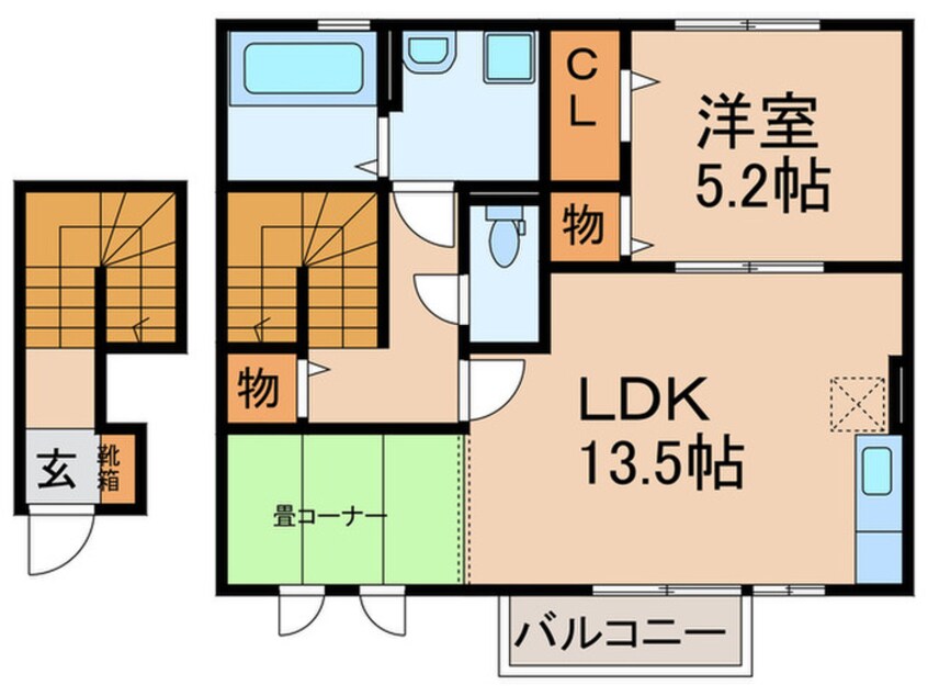 間取図 シャルマンカルチェ