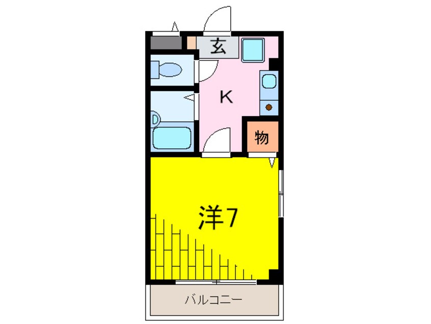 間取図 第３メゾン藤原