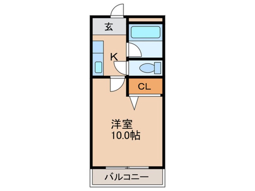 間取図 サンハイムいなの