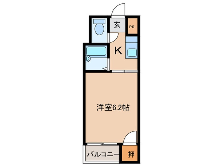 間取図 フローラルステージ桜ノ宮
