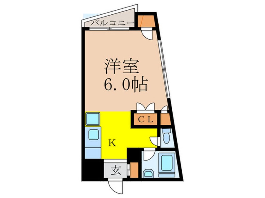 間取図 行栄マンション