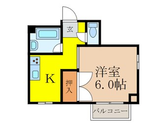 間取図 行栄マンション