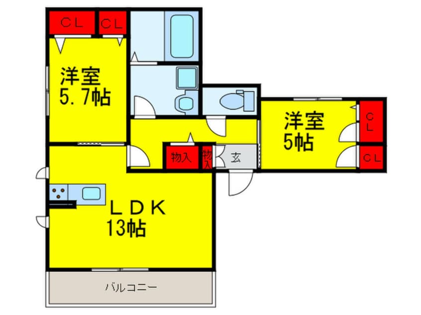間取図 メゾン久文
