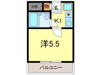 間取図 ベルラヴィ－ネ